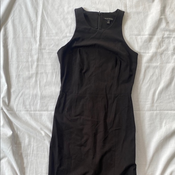 Banana Republic Black Halter Midi Dress - Picture 6 of 6